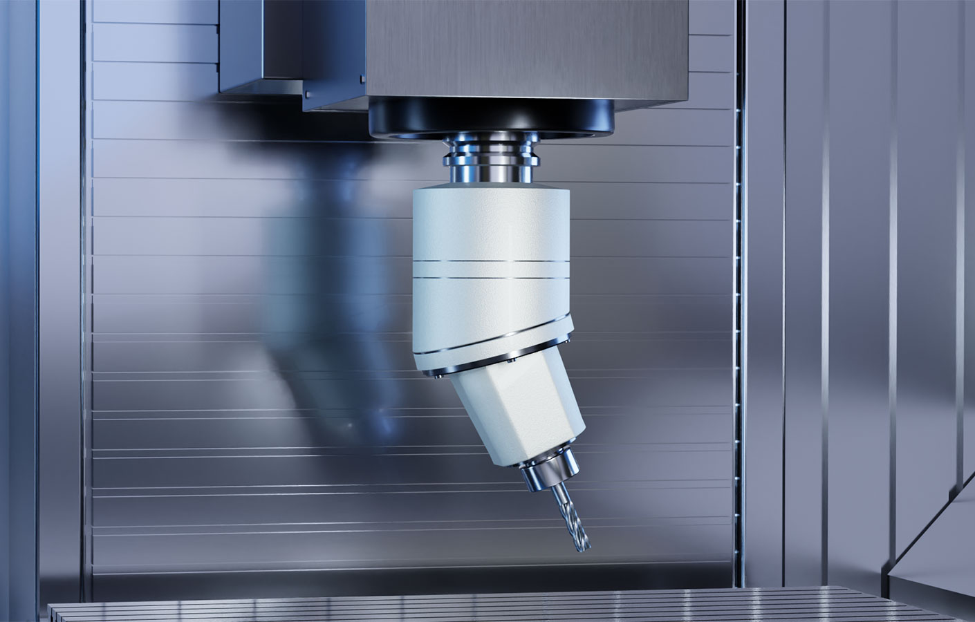 Set up and calibrate angle heads